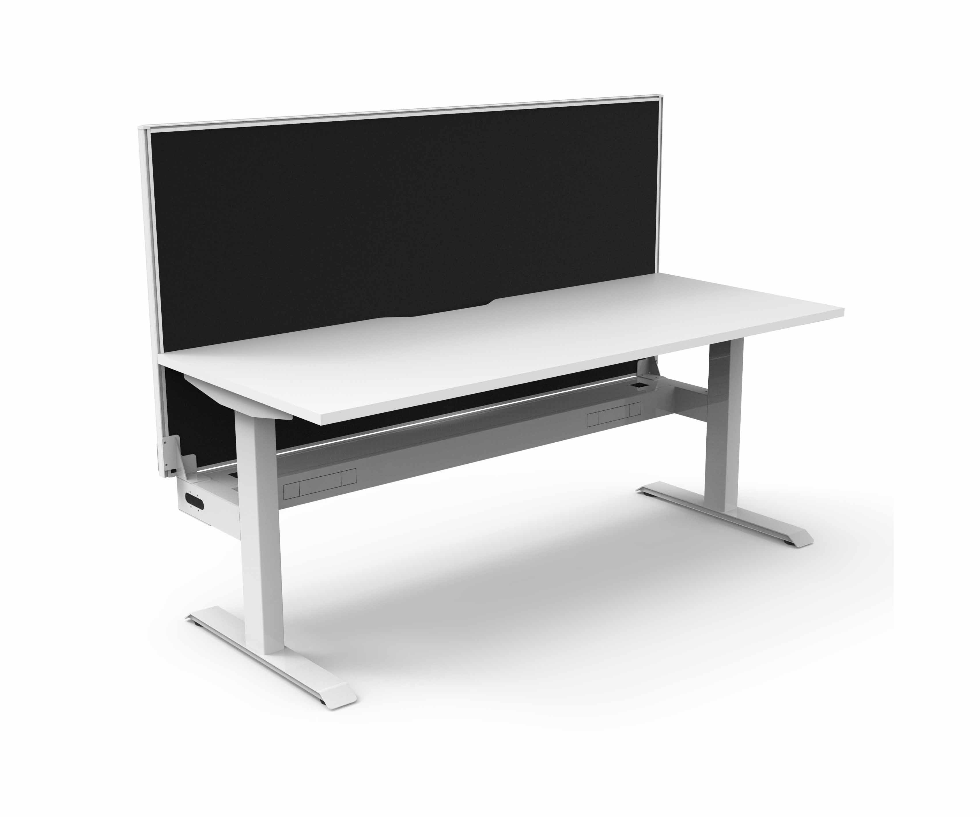 Boost Static Single Sided Workstation 1800x750 - with Screen